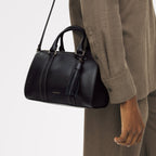 Noble Alley Medium Ziptop Grab Black - 113006