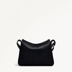 Westwell Lane Leather Medium Ziptop Crossbody Bag in Black - 110309