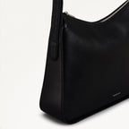 Westwell Lane Leather Medium Ziptop Crossbody Bag in Black - 110309