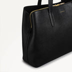 Dukes Place Large Ziptop Shoulder Black - 110421