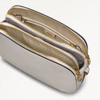 Dukes Place Medium Ziptop Cross Body Chalk - 110613