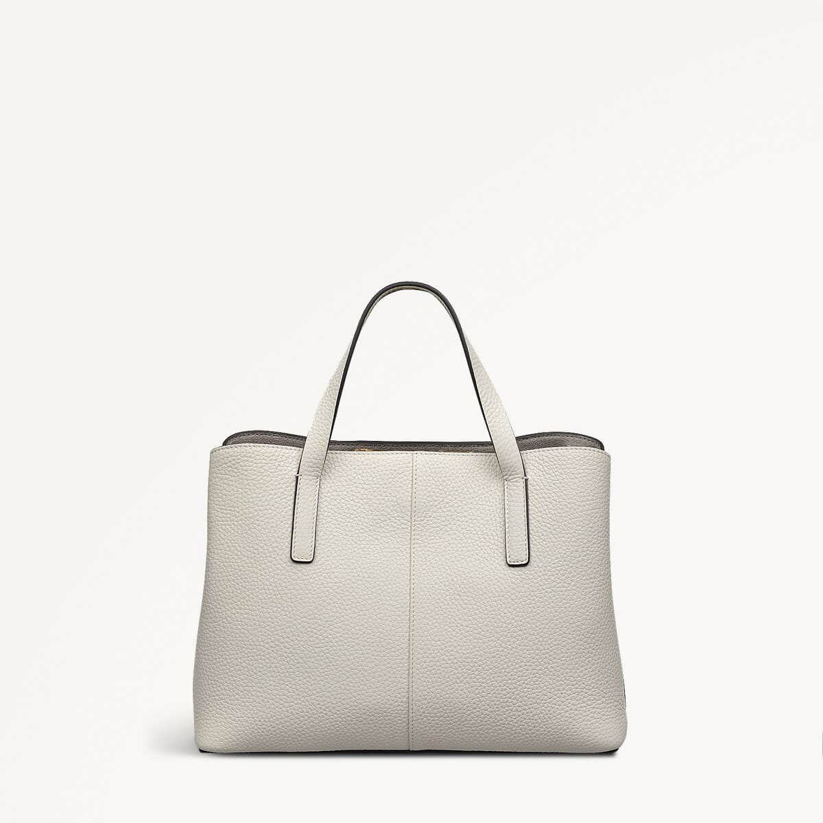 Dukes Place Medium Ziptop Grab Chalk - 110615