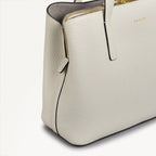 Dukes Place Medium Ziptop Grab Chalk - 110615