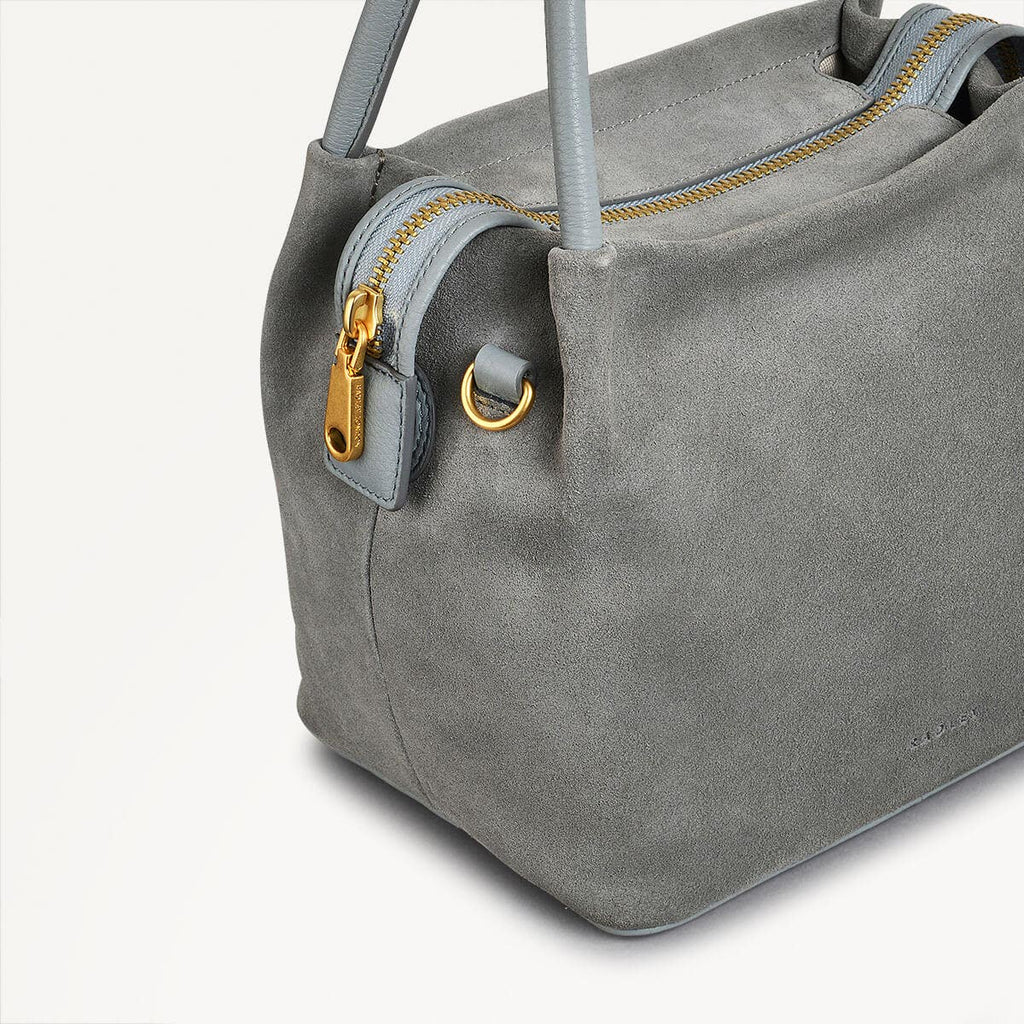 Ivydale Road Leather Small Ziptop Cross Body Bag in Artichoke - 110676