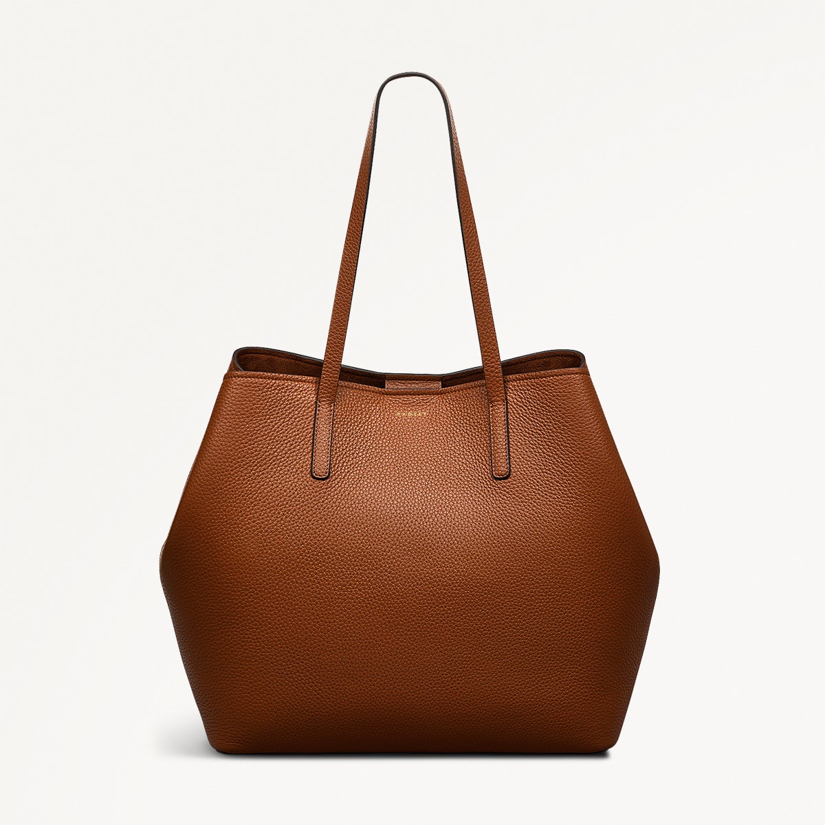 Dukes Place Large Open Top Tote Saddle - 111385