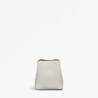 Dukes Place Leather Small Compartment Cross Body Bag in Chalk - 111386