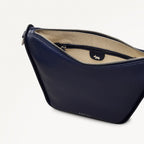 Oak Street Leather Small Ziptop Cross Body Bag in Evenfall - 111401