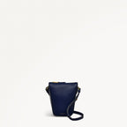 Oak Street Leather Medium Phone Cross Body Bag in Evenfall - 111420