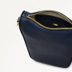 Oak Street Leather Medium Phone Cross Body Bag in Evenfall - 111420