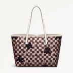 Southwell Gardens Fabric Large Open Top Tote Bag in Stone - 111442