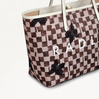 Southwell Gardens Fabric Large Open Top Tote Bag in Stone - 111442