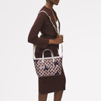 Southwell Gardens Fabric Medium Open Top Grab Bag in Stone - 111443