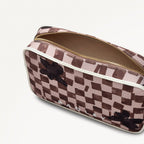 Southwell Gardens Fabric Small Ziptop Cross Body Bag in Stone - 111444