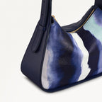 Westwell Lane Leather Small Ziptop Grab Bag in Evenfall - 111451