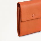 Mallow Street Leather Medium Phone Cross Body Bag in Orange Peel - 111478