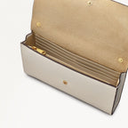 The Rathbone Leather Large Phone Cross Body Bag in Chalk - 111481