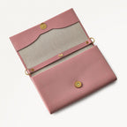 The Kensal Leather Large Phone Cross Body Bag in French Rose - 111512