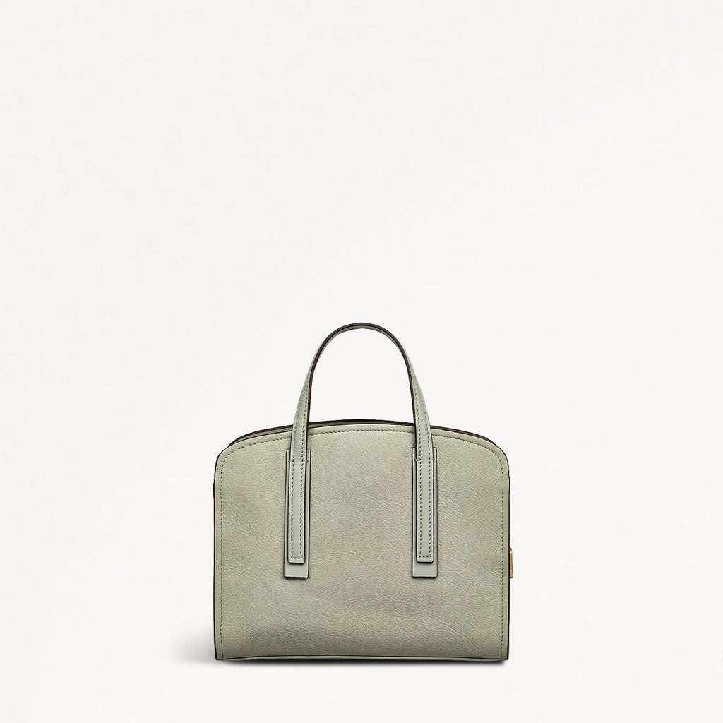 Arragon Row Fabric Small Zip Around Grab Bag in Drizzle - 111711