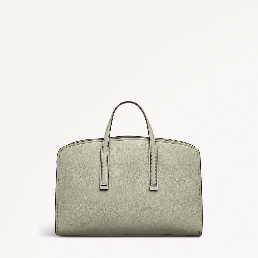 Arragon Row Fabric Medium Zip Around Grab Bag in Drizzle - 111714