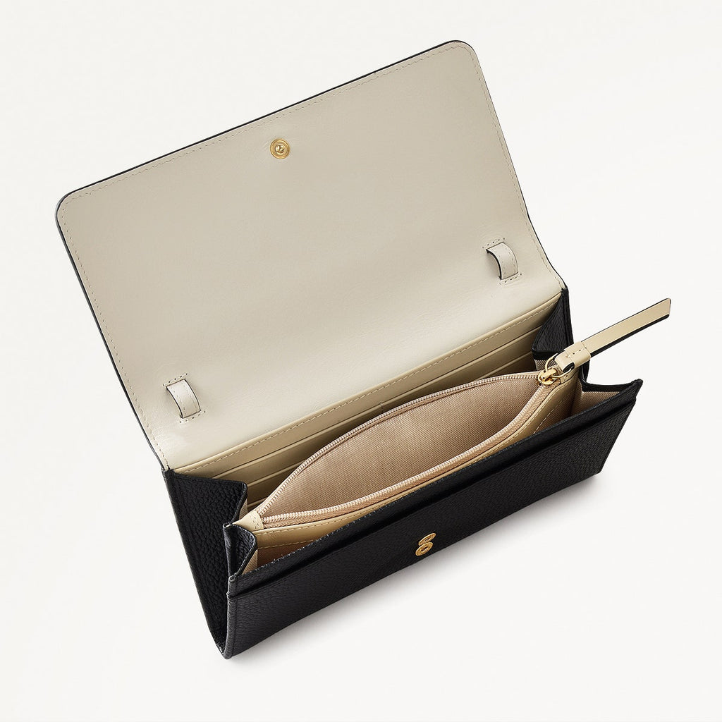 Loyal Radley Leather Large Phone Cross Body Bag in Black - 111879