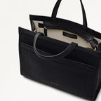 Alba Place Small Ziptop Grab Black - 111905