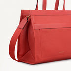 Alba Place Small Ziptop Grab Luscious Red - 111909