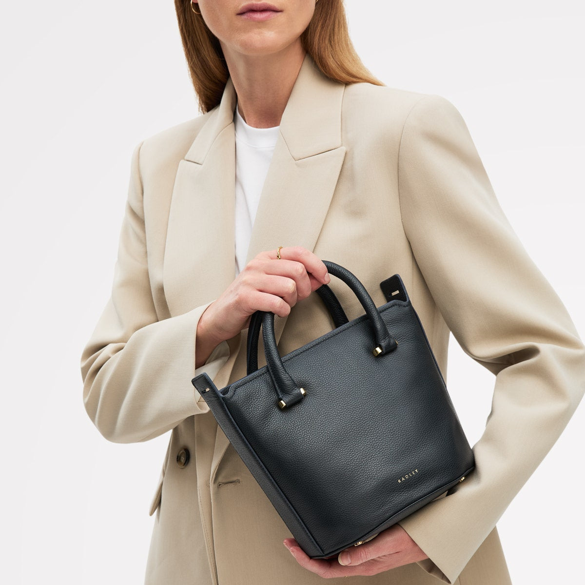 Golbourne Road Small Ziptop Grab Ink - 111914