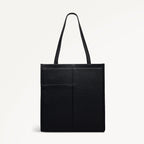 Alba Place - Logo Medium Ziptop Tote Black - 111936