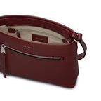 Pickwick Small Ziptop Cross Body Merlot - 111942