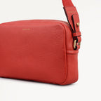 Tavistock Leather Mini Zip Around Cross Body Bag in Red - 111945
