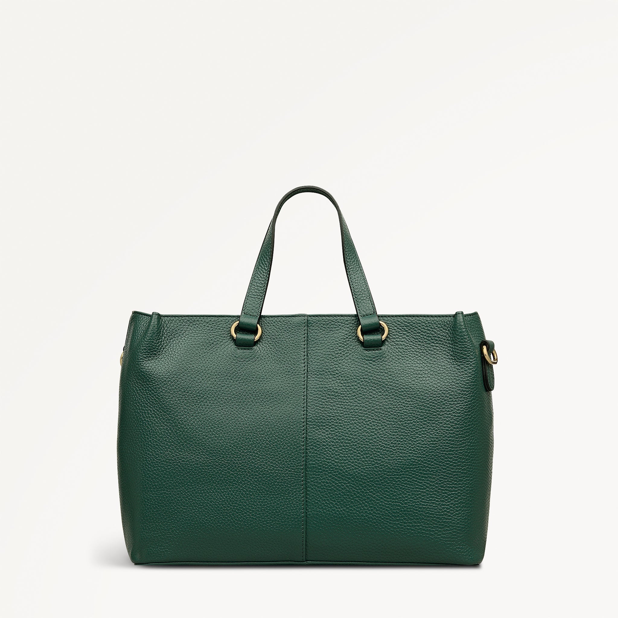 Pickwick Leather Medium Ziptop Grab Bag in Cedar - 111957