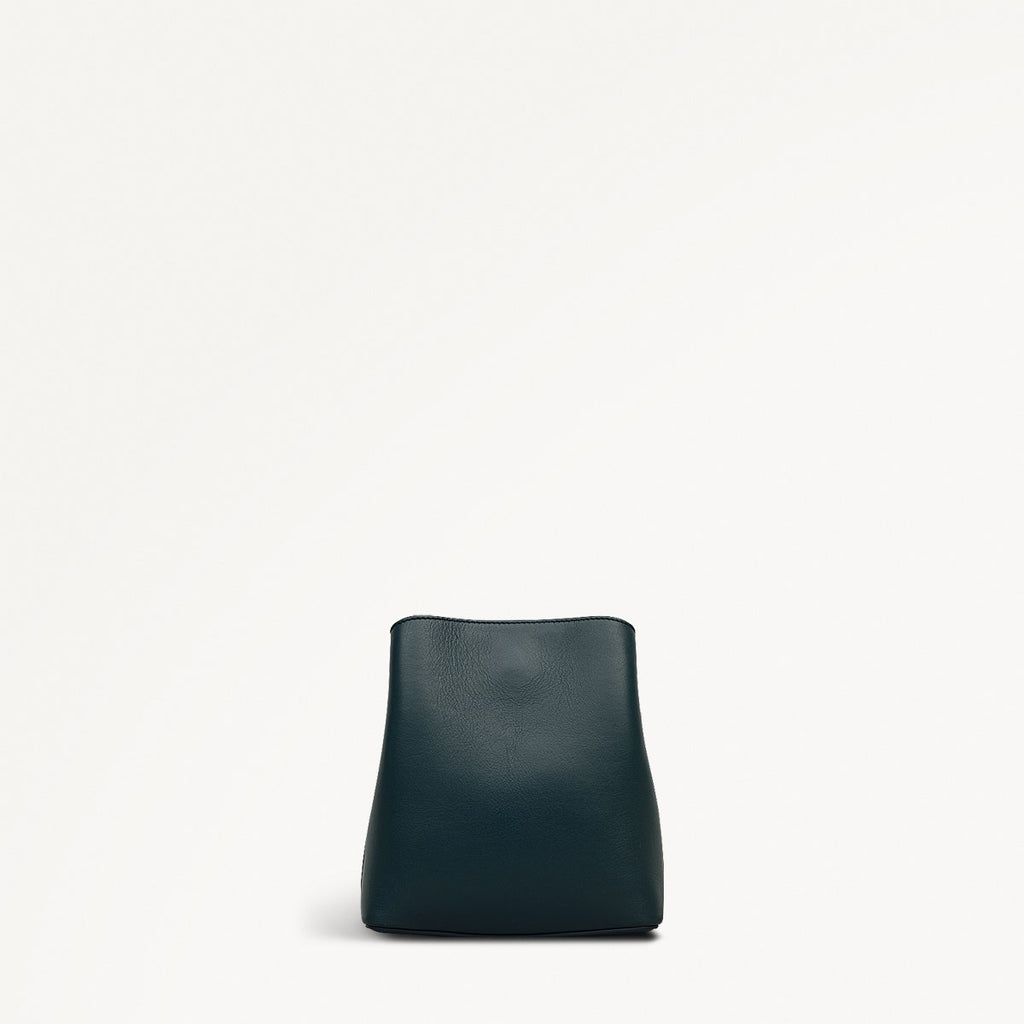 Dukes Place Leather Small Compartment Cross Body Bag in Teal - 112123