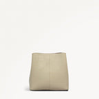 Dukes Place Leather Medium Compartment Cross Body Bag in Snow - 112128