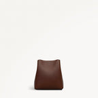 Dukes Place Leather Small Compartment Cross Body Bag in Chocolate - 112130