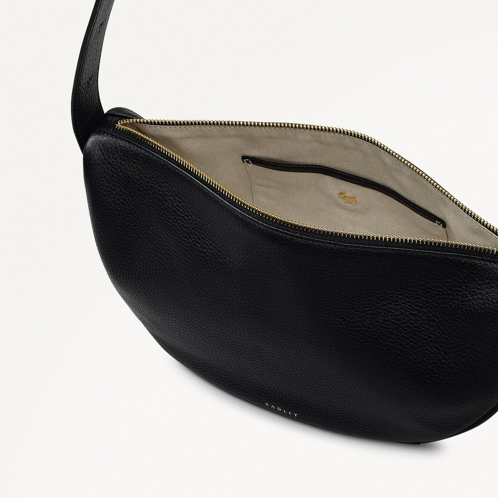 Dukes Place Medium Ziptop Sling Black - 112135