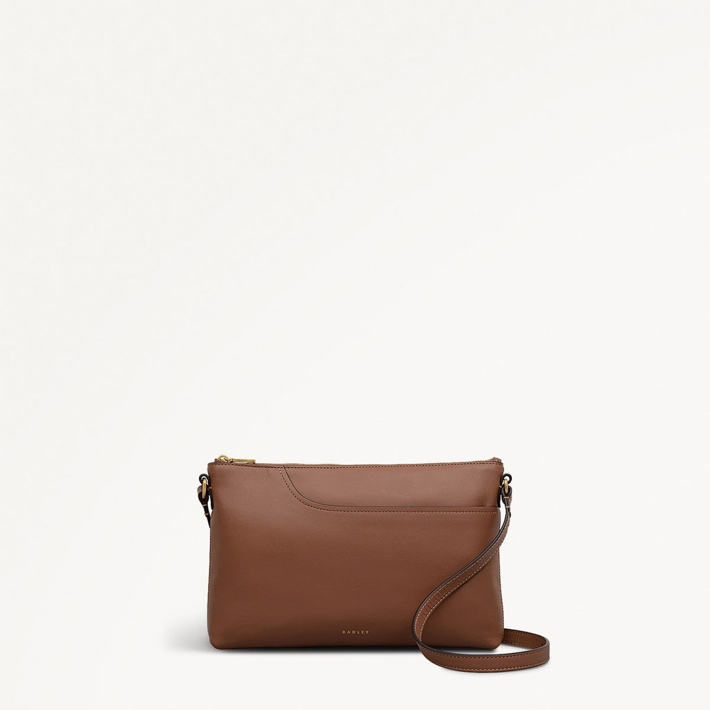 Pockets Medium Ziptop Ew Cross Body Saddle - 112153