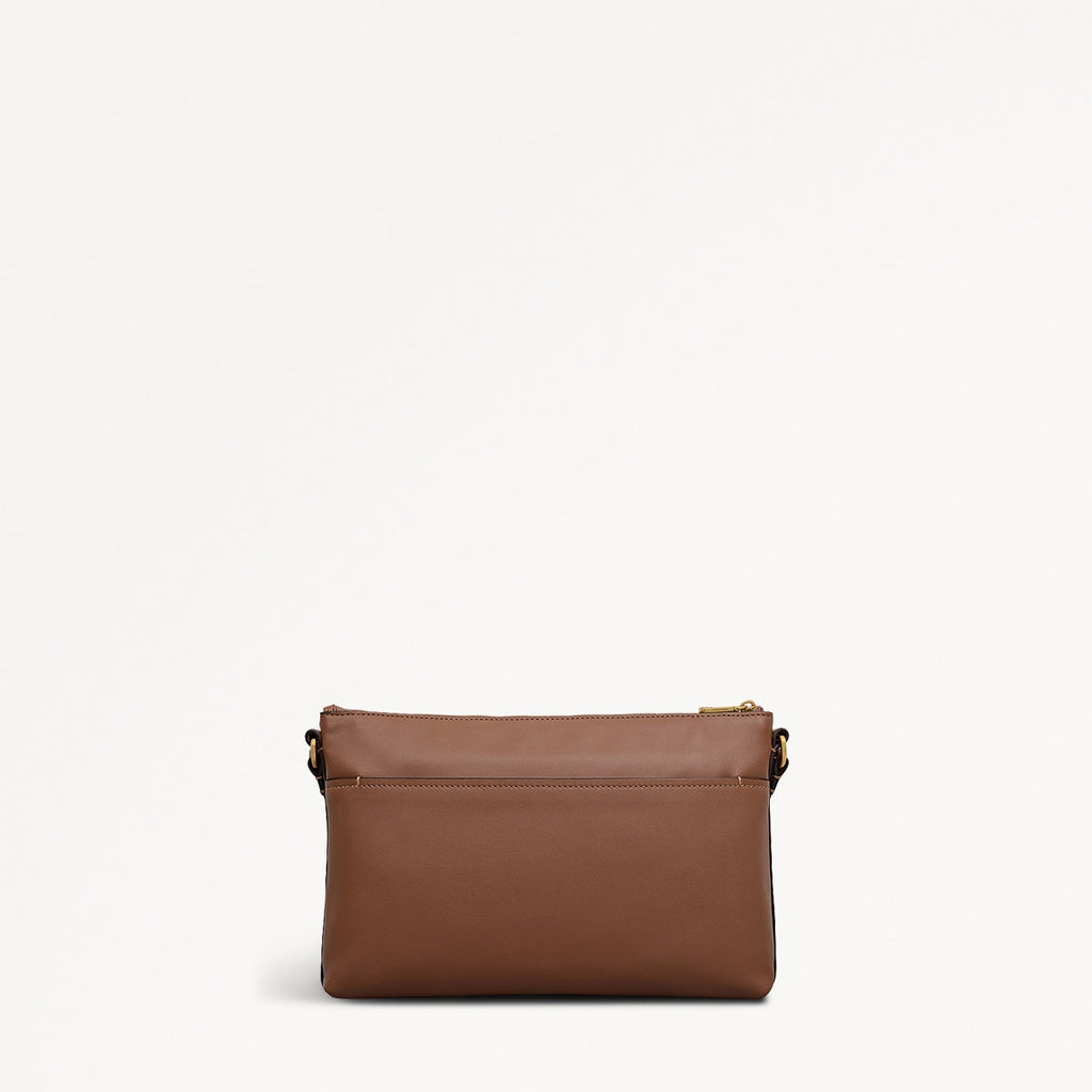 Pockets Medium Ziptop Ew Cross Body Saddle - 112153