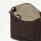 Oak Street Small Ziptop Backpack in Dark Oak - 112161