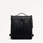 Oak Street Small Ziptop Backpack Black - 112162