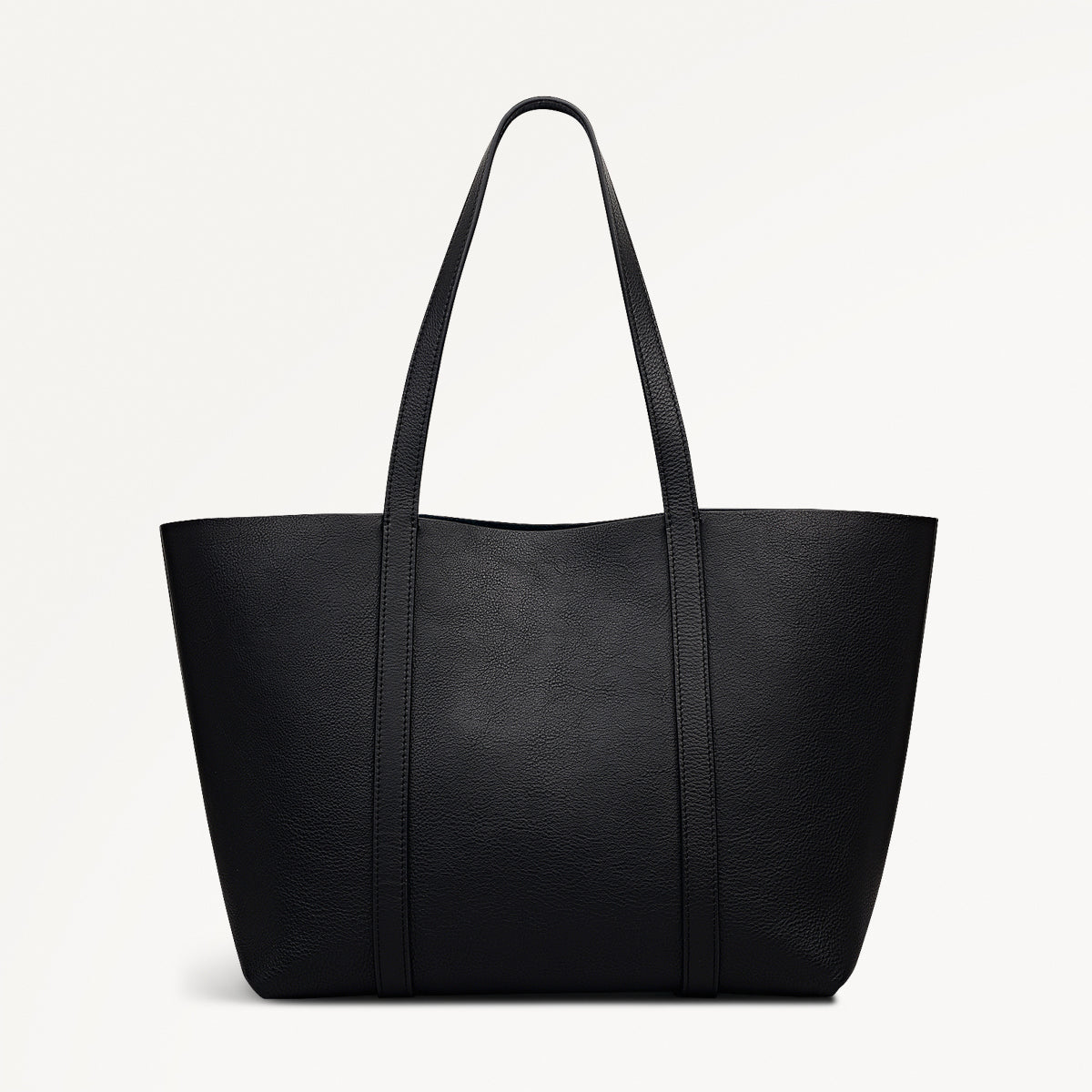 Hanbury Row Large Open Top Tote Bag in Black - 112182