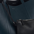 Hanbury Row Large Open Top Tote Bag in Black - 112182