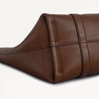 Hanbury Row Large Open Top Tote Bag in Chocolate - 112183