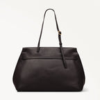 The Christina Large Ziptop Shoulder Dark Oak  - 112196