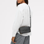 Calvert Road Leather Zip Around Cross Body Bag in Black - 112203