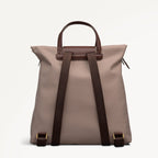 Pocket Essentials Fabric Medium Ziptop Backpack in Porcini - 112221