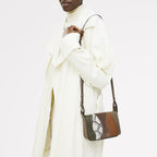 Westwell Lane Leather Small Flapover Cross Body Bag in Coffee - 112250