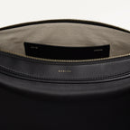 Westwell Lane Leather Large Ziptop Shoulder Bag in Black - 112287