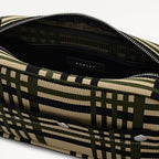 Hadleigh Place Fabric Small Ziptop Cross Body Bag in Porcini - 112295