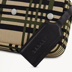 Hadleigh Place Fabric Small Ziptop Cross Body Bag in Porcini - 112295