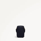 Alba Place Leather Medium Phone Cross Body Bag in Black - 112618